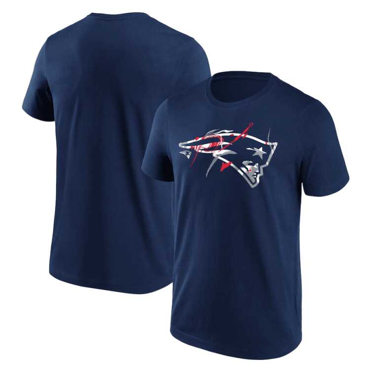 Men's Fanatics T-Shirt Marble "Patriots" - Image 3