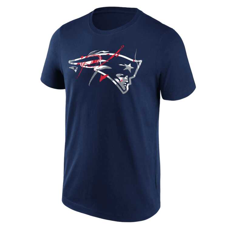 Men's Fanatics T-Shirt Marble "Patriots"