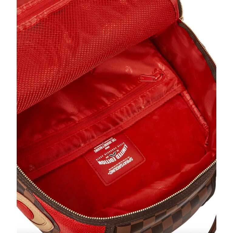 MOCHILA SPRAYGROUND "RACEWAY DLXVF BACKPACK MARRÓN" - Image 6