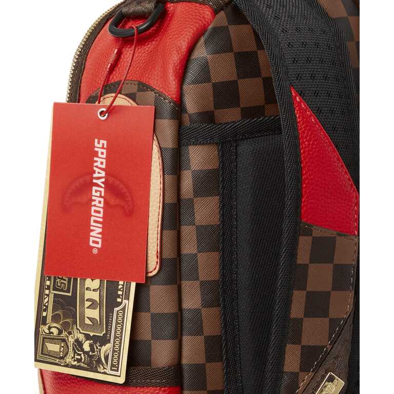 MOCHILA SPRAYGROUND "RACEWAY DLXVF BACKPACK MARRÓN" - Image 10