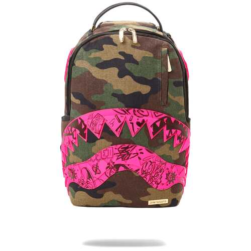 MOCHILA SPRAYGROUND "CAMOPINK DLX BACKPACK VERDE"