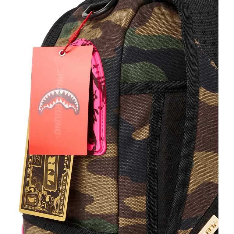 MOCHILA SPRAYGROUND "CAMOPINK DLX BACKPACK VERDE" - Image 10