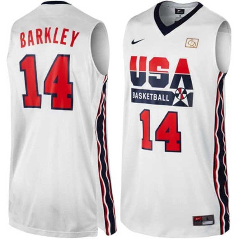 Men’s Basketball NBA Replica USA 1992 Charles Barkley - Image 3