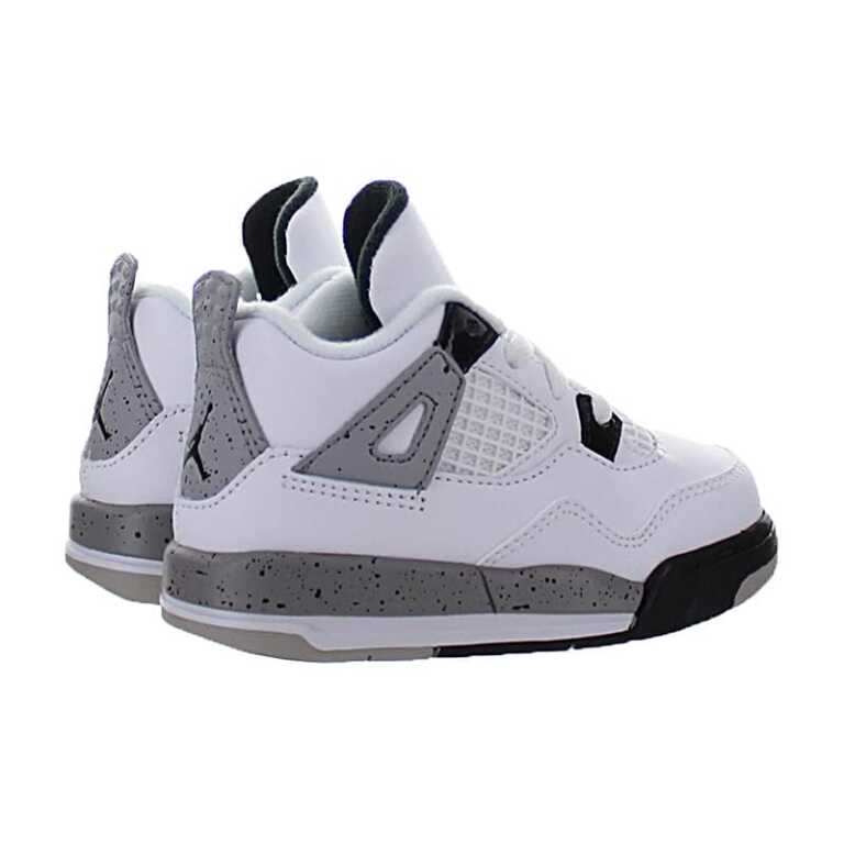 Jordan 4 Retro (TD)"White Cement" - Image 2