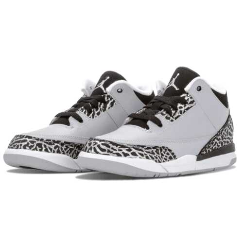 Jordan 3 Retro BP “Wolf Grey”
