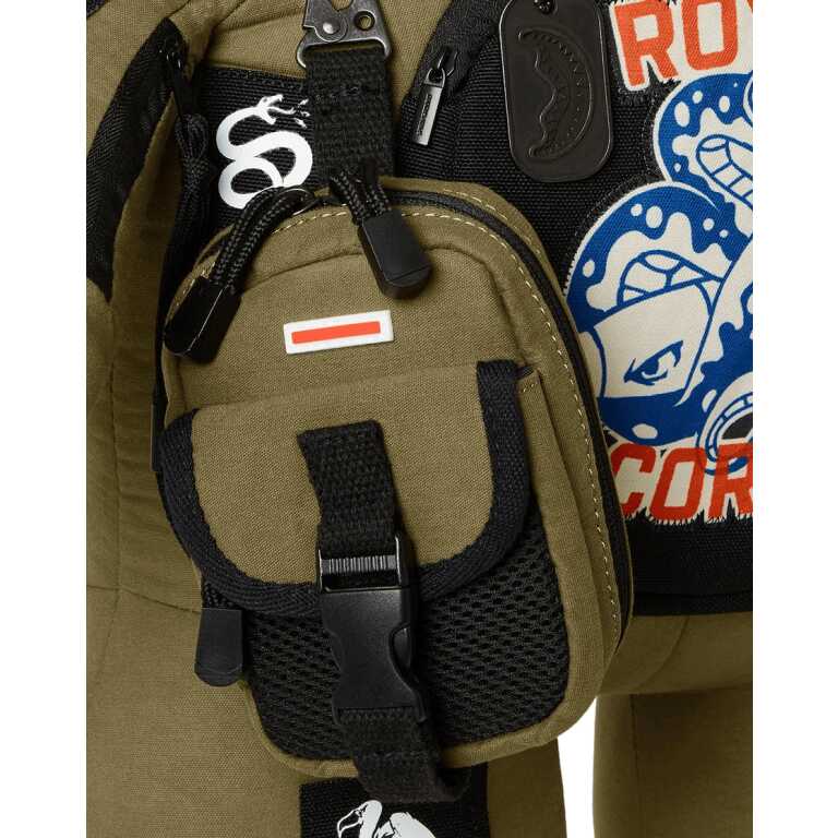 MOCHILA SPRAYGROUND CALL OF DUTY AVIATOR BEAR BACKPACK VERDE - Image 5