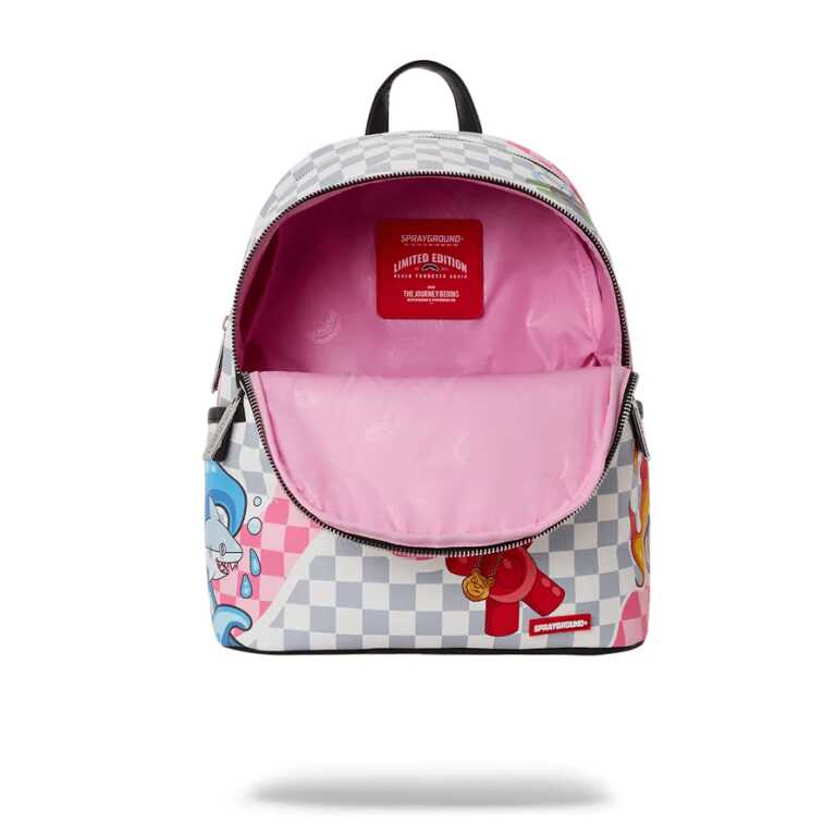 MOCHILA SPRAYGROUND TOKYO BUBBLE SAVAGE GRIS - Image 3