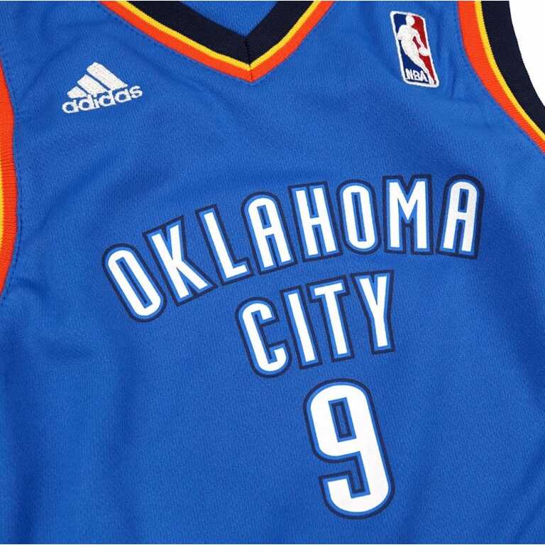 Men’s Basketball NBA Replica Jersey Oklahoma City Thunder Serge Ibaka - Image 3