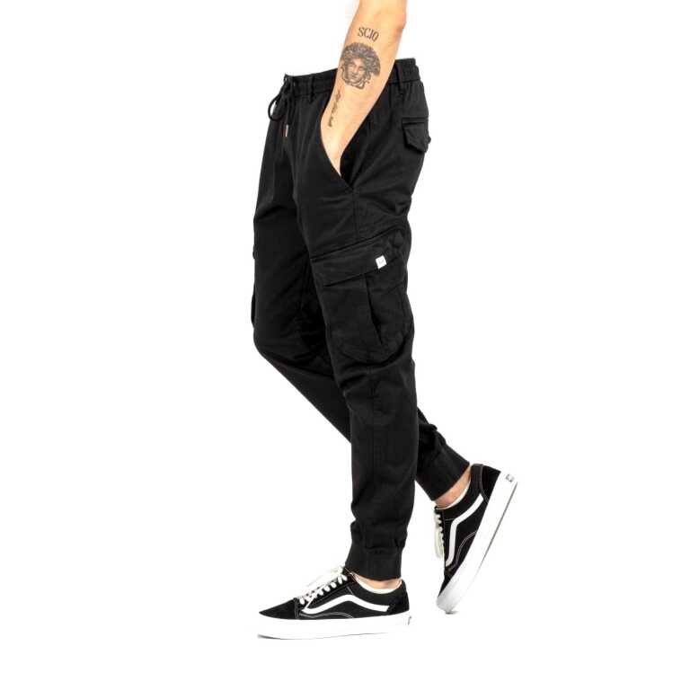 Men's Pant Reell Reflex Rib Cargo BLACK - Image 3