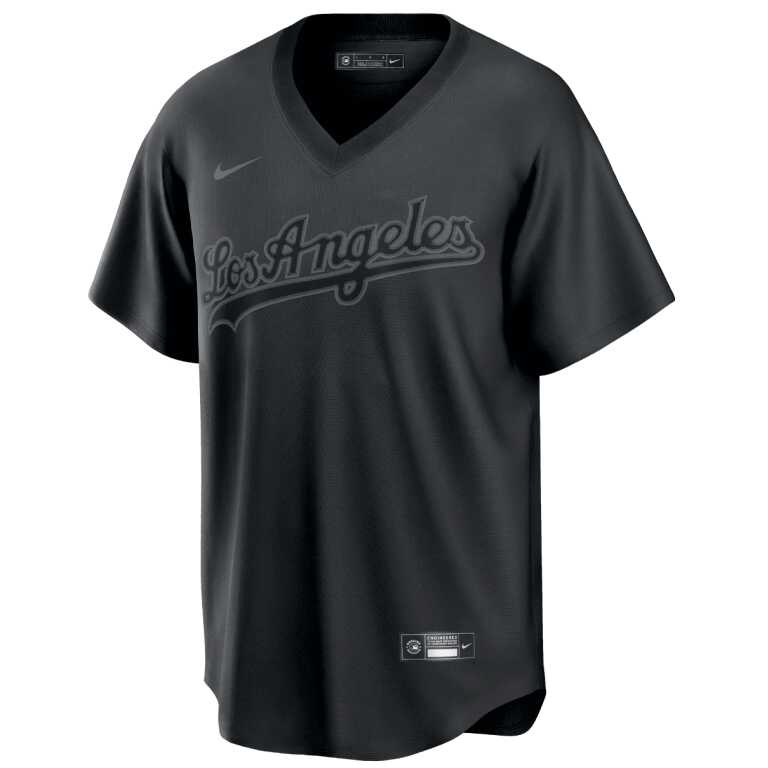 Men's Jersey MLB LOS ANGELES DODGERS NIKE PITCH BLACK