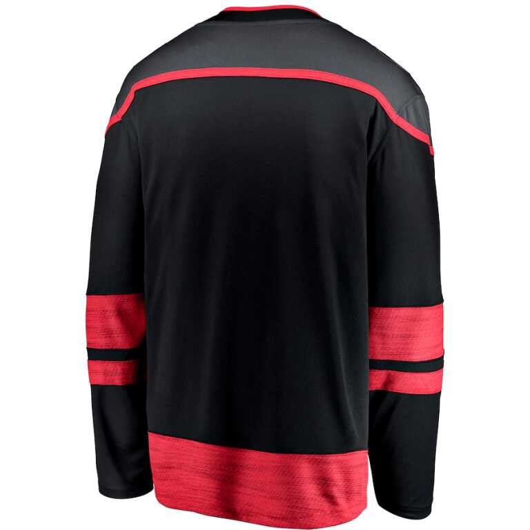 Men's Jersey NHL Fanatics Branded Carolina Hurricanes Alternate Breakaway Jersey - Image 2