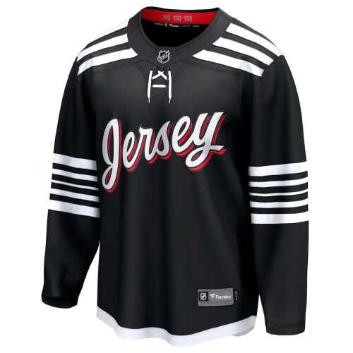 Men's Jersey NHL Fanatics Branded New Jersey Devils Alternate Breakaway Jersey