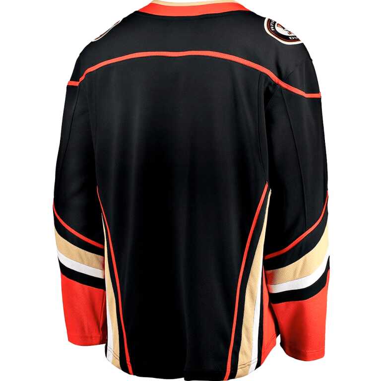 Men's Jersey NHL Fanatics Branded Anaheim Ducks Alternate Breakaway Jersey - Image 2