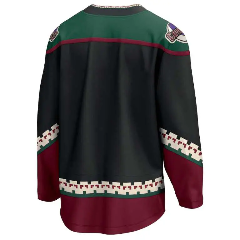 Men's Jersey NHL Fanatics Branded Arizona Coyotes Alternate Breakaway Jersey - Image 2