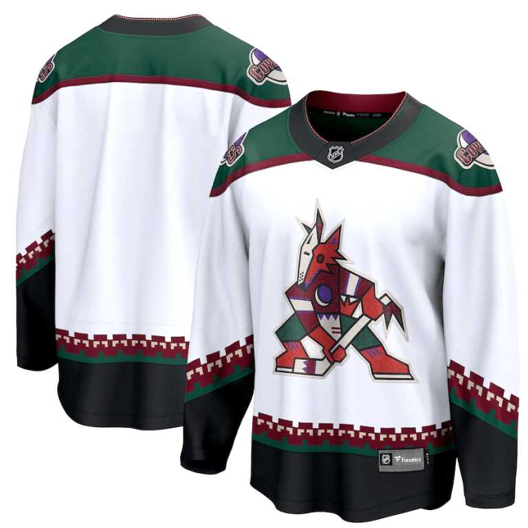 Men's Jersey NHL Fanatics Branded Arizona Coyotes Alternate Breakaway Jersey - Image 3
