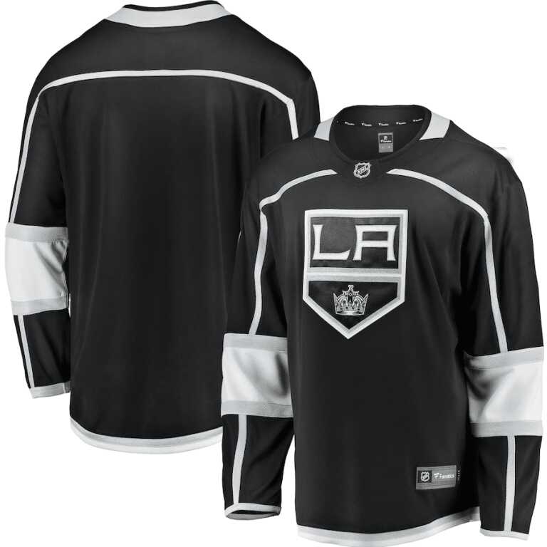 Men's Jersey NHL Fanatics Branded Los Angeles Kings Alternate Breakaway Jersey - Image 3
