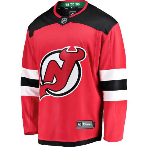 Men's Jersey NHL Fanatics Branded New Jersey Devils Alternate Breakaway Jersey