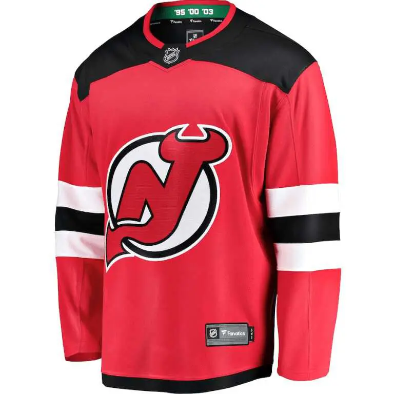 Men's Jersey NHL Fanatics Branded New Jersey Devils Alternate Breakaway Jersey