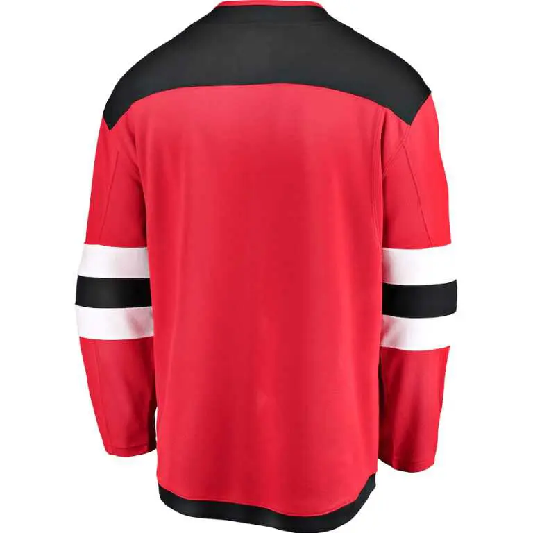 Men's Jersey NHL Fanatics Branded New Jersey Devils Alternate Breakaway Jersey - Image 2