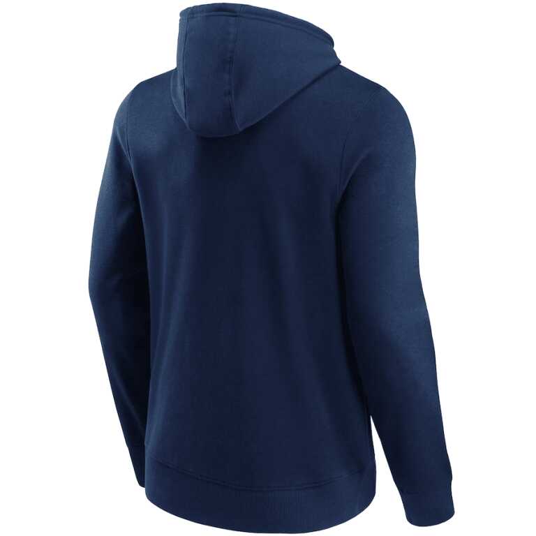 Men's Fanatic New York Yankees Iconic Primary Colour Logo Graphic Hoodie - Image 2