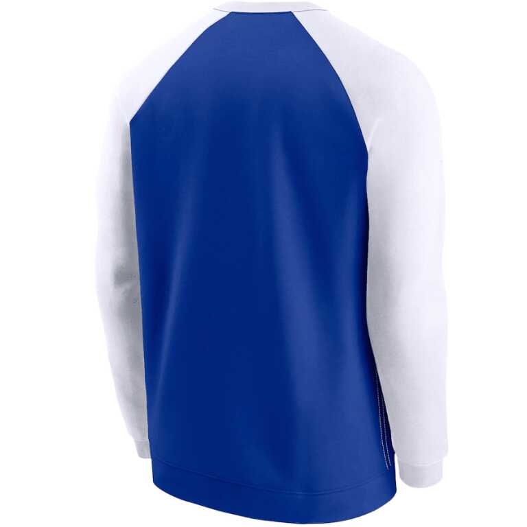 Men's Dallas Cowboys Nike Dri-Fit Raglan Crew Sweatshirt - Image 2