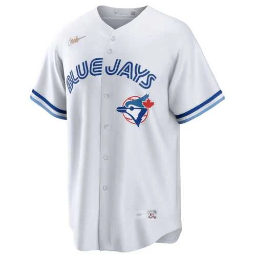 Men's Toronto Blue Jays Nike White Home Cooperstown Collection Team Jersey