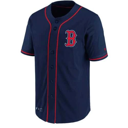 Men's Fanatics Branded Boston Red Sox MLB Franchise Polymesh Supporters Jersey