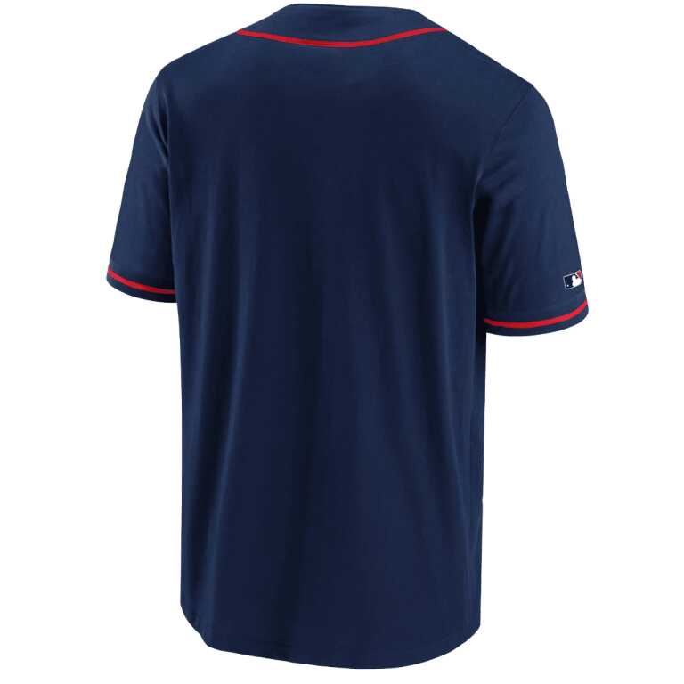 Men's Fanatics Branded Boston Red Sox MLB Franchise Polymesh Supporters Jersey - Image 2