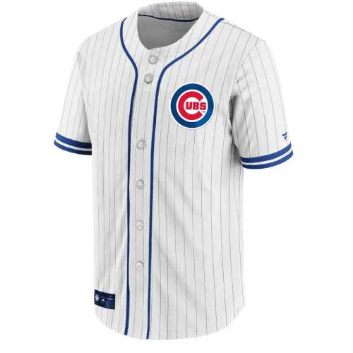 Men's Fanatics Branded Chicago Cubs MLB Franchise Polymesh Supporters Jersey