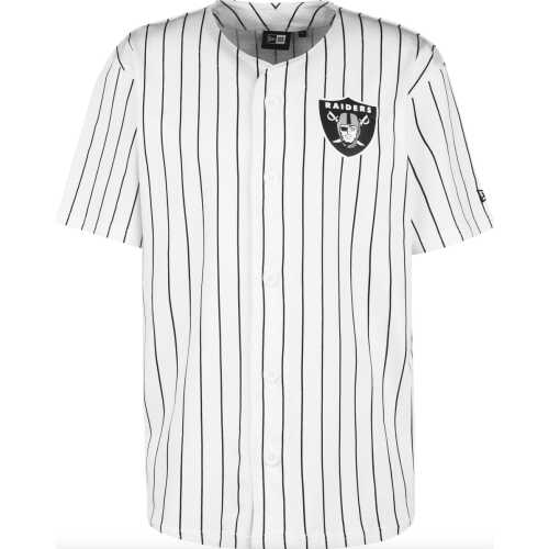 Men's Raiders Pinstripe Baseball Jersey