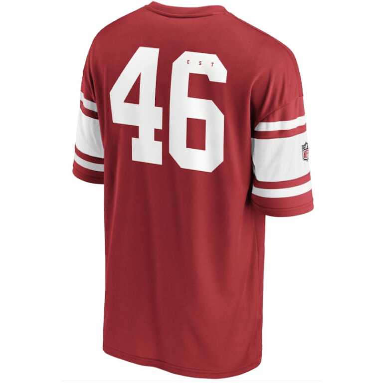 Men's Fanatics San Francisco 49ERS Franchise Polymesh Supporters Jersey - Image 2