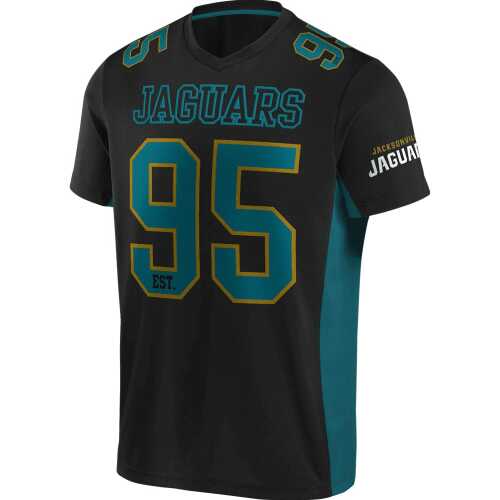 Men's Fanatics Jacksonville Jaguars Value Franchise Polymesh Supporters Jersey