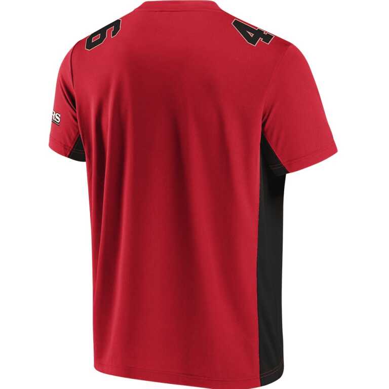 Men's Fanatics San Francisco 49ERS Value Franchise Poly Mesh Supporters Jersey - Image 2
