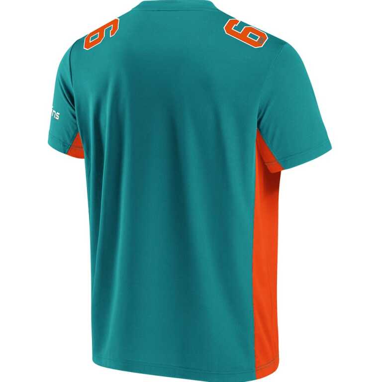 Men's Fanatics Miami Dolphins Value Franchise Poly Mesh Supporters Jersey - Image 2