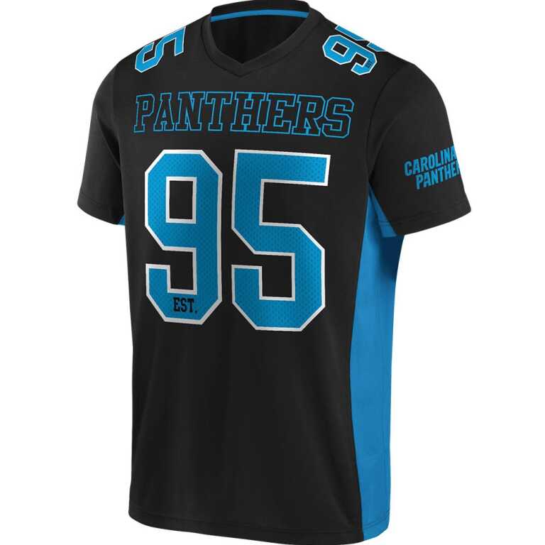 Men's Fanatics Caroline Panters Value Franchise Poly Mesh Supporters Jersey