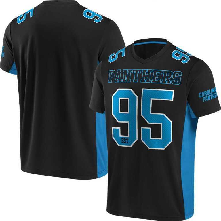 Men's Fanatics Caroline Panters Value Franchise Poly Mesh Supporters Jersey - Image 2