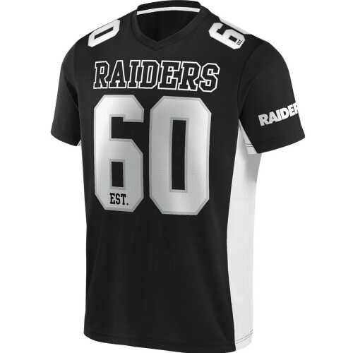 Men's Fanatics Las Vegas Raiders Value Franchise Poly Mesh Supporters Jersey