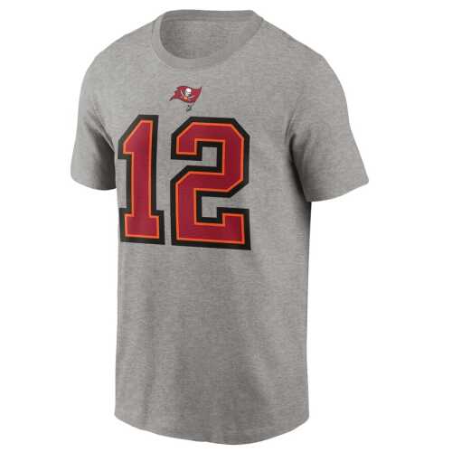 Men's Tampa Bay Buccaneers Tom Brady Nike Name & Number T-Shirt