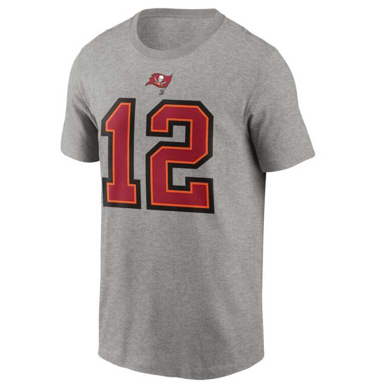 Men's Tampa Bay Buccaneers Tom Brady Nike Name & Number T-Shirt