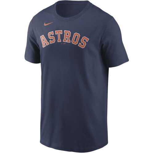 Men's Houston Astros Team Wordmark Nike T-Shirt
