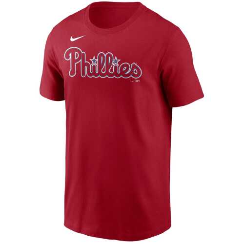 Men's Philadelphia Phillies Team Wordmark Nike T-Shirt
