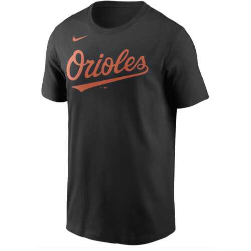 Men's Baltimore Orioles Team Wordmark Nike T-Shirt