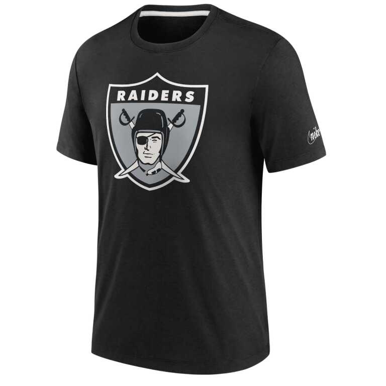 Men's Las Vegas Raiders Historic Nike Tri-BlendT-Shirt