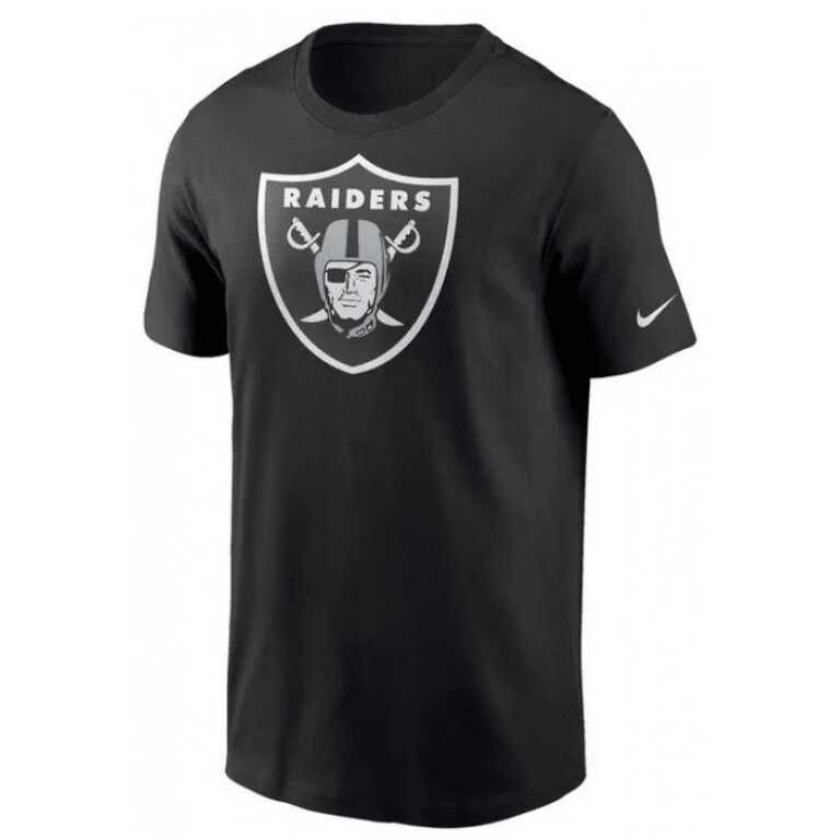 Men's Las Vegas Raiders Nike Essential Logo NFL T-Shirt