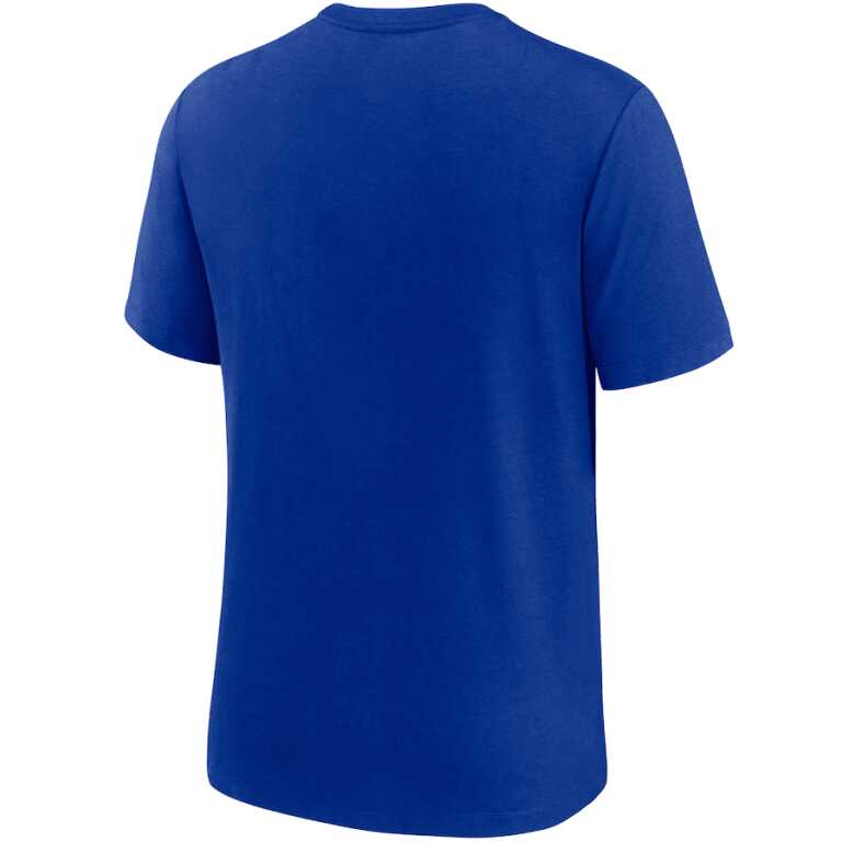 Men's Nike Royal Dallas Cowboys Historic Impact Tri-Blend T-Shirt - Image 2