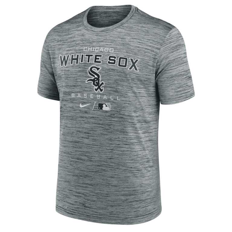 Men's Chicago White Sox MLB Authentic Collection Nike Velocity Practice T-Shirt