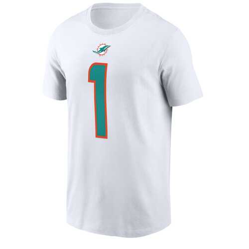 Men's Miami Dolphins Tua Tagovailoa Nike Name & Number T-Shirt