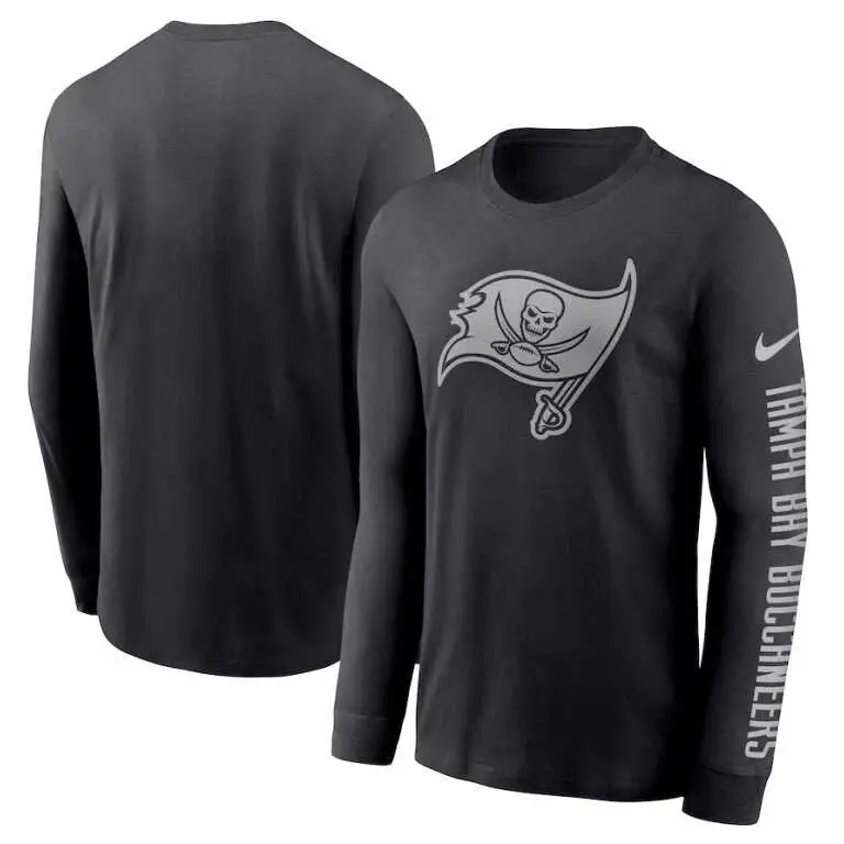 Men's Tampa Bay Buccaneers Nike RFLCTV Name and Logo T-Shirt - Image 4
