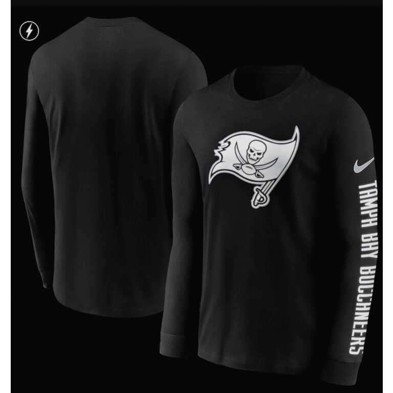 Men's Tampa Bay Buccaneers Nike RFLCTV Name and Logo T-Shirt - Image 5