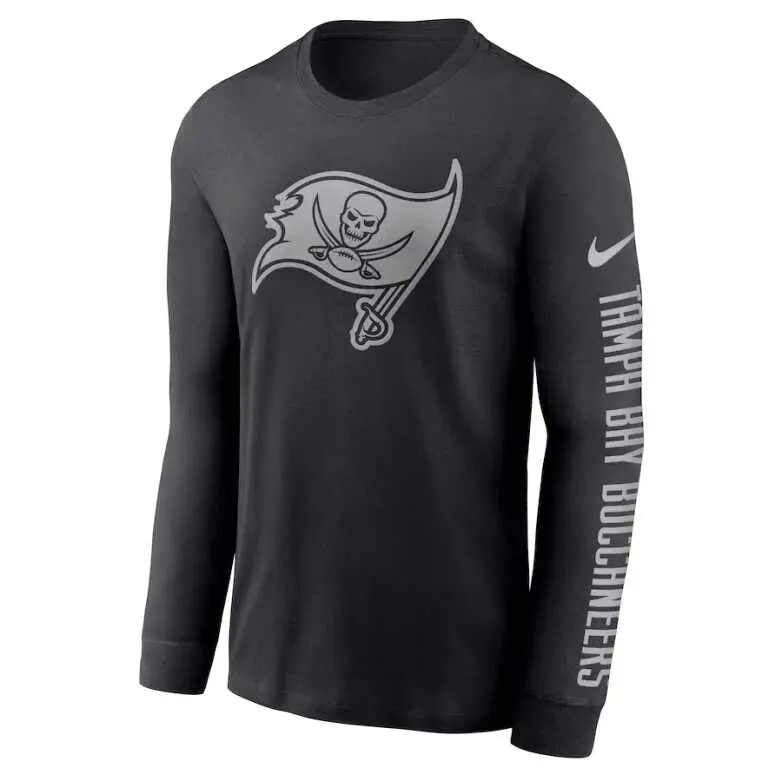 Men's Tampa Bay Buccaneers Nike RFLCTV Name and Logo T-Shirt